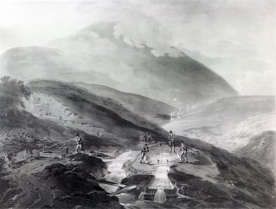 Gold Mines, County of Wicklow, engraved by John Bluck by Thomas Sautelle Roberts